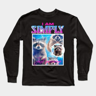 Simply Stunning Raccoon Long Sleeve T-Shirt